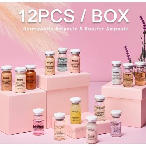 12 vials Stayve BB Cream Glow Treatment Beginner Starter Kit 8ml Korean Cosmetic Liquid Foundation Whitening Brightening Serum