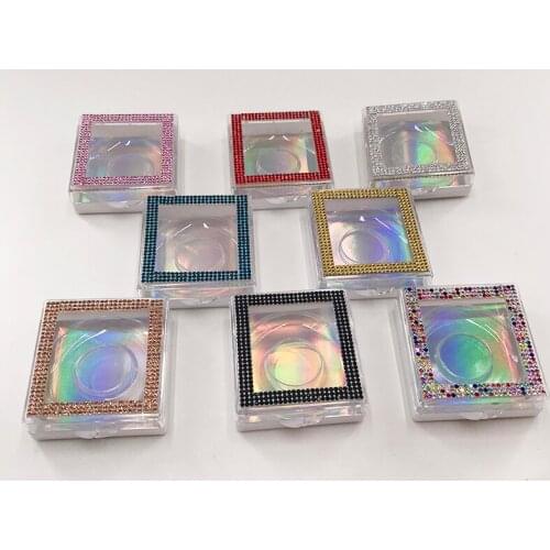 2020 new style diamond lashes box many colors and style choose dramatic gorgeous lashes packing wholesale custom