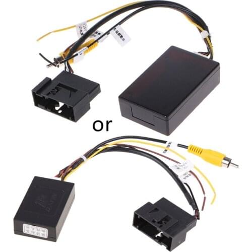 Car Backup Camera Rearview RGB To AV Converter Adapter Box For New