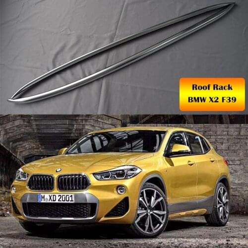 Aluminum Alloy Roof Rack For BMW X2 F39 2018 2019 2020 Rails Bar Luggage Carrier Bars top Cross bar Rack Rail Boxes