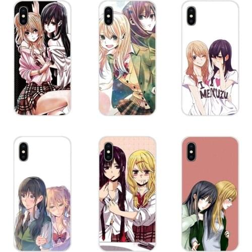 Anime lesbian Citrus Yuzu Aihara Mei Popular Phone Cover For Samsung A10 A30 A40 A50 A60 A70 M30 Galaxy Note 2 3 4 5 8 9 10 PLUS