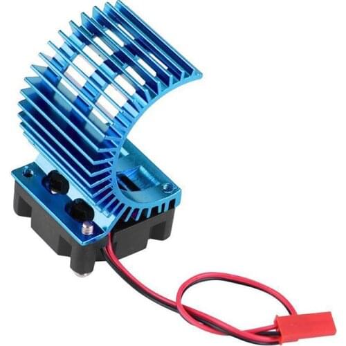 DC 5V 0.12A Electric Motor Proof Cover Heat Sink With Cooling Fan 540/550/3650 Motor Part For 1/10 RC Car Accessories