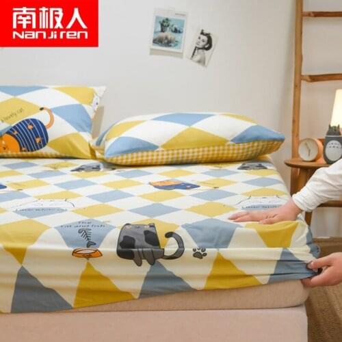 Cotton Quit Cover One-Piece Pure Cotton Bedspread Mattress Cover Mattress Simmons Dirt-Proof Cover All-Inclusive Bed Sheet