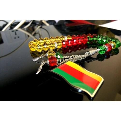 Kurdish Flag Necklace Prayer Beads Rosary Tesbih Tasbih Jewelry Kurd Rojava Map Kurdistan Enjoy Peshmarga Kurds Nowruz Gift