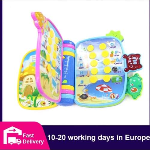 2021 NEW English Early Education Machine Children Reading Book E-Book Baby Sound Story Machine Learning Machine 2-6 Years