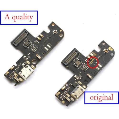 Original HMFS Micro USB Charger charging port board with microphone for Xiaomi Redmi Note5A /Prime ,Redmi Y1/Lite/Prime