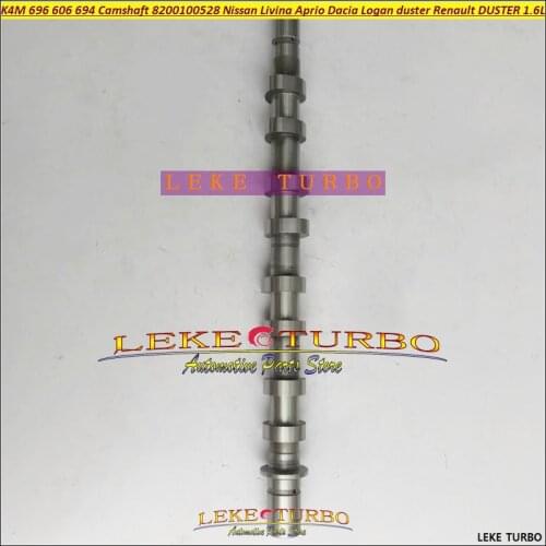 K4M K4J 750 Camshaft For Renault Laguna I Megane 1 2 Kangoo CLIO 2 Scenic Laguna II Symbol Modus Logan 1.4L 1.6L 16V 8200100528