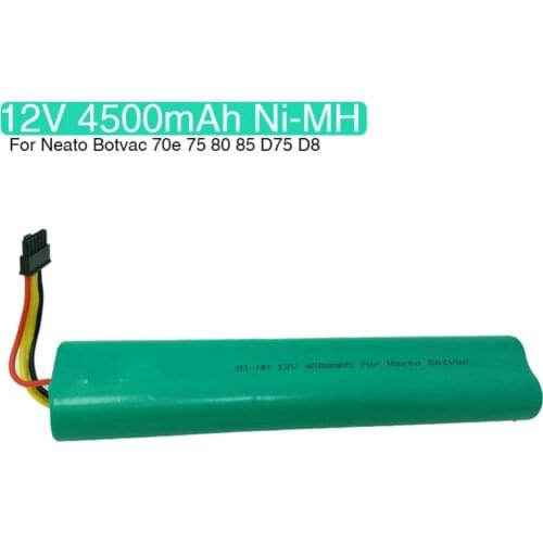 NI-MH 12V 4500mAh Replacement battery for Neato Botvac 70e 75 80 85 D75 D85 caSino187 Vacuum Cleaner battery