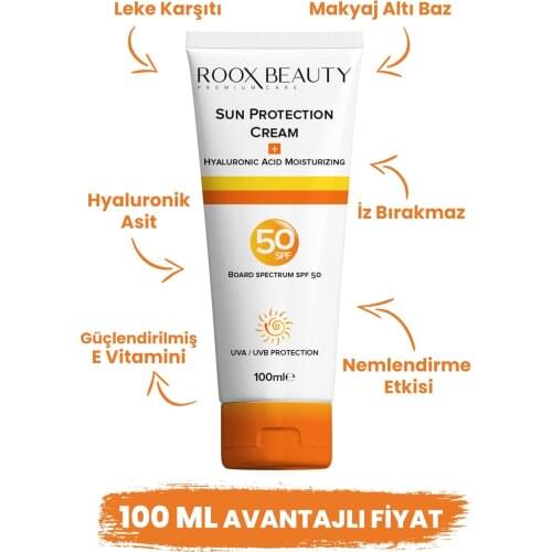 Sunscreen Spf 50-High Protection-Blemish Anti-Family Size 100 ml