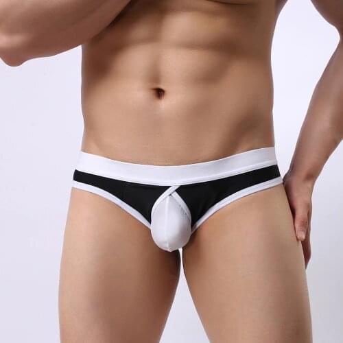 Brand Briefs Underwear Mens Sexy Breathable Brief Underpants Comfortable Men Briefs Underwear Shorts Cueca Panties Dropshipping