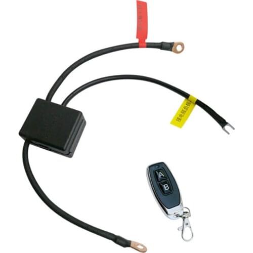 Motorcycle Battery Switches Wireless Remote Control Battery Disconnect Cut Off Isolator 12v Universal
