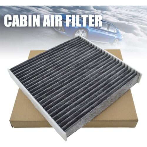 For Honda 1pc High Quality Car Auto Carbon Fiber Cabin Air Filter 80292-TF0-G01 CU21003 Support CR-Z Civic HR-V Fit Insight