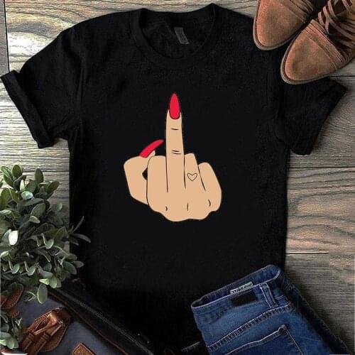 Camisetas Mujer Harajuku Tops Women T Shirt 2020 Despise Printed Tee Shirts Ropa Mujer Cool Black T-shirt Pink Tshirt for Girls