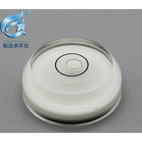 100 pieces / batch 30 * 11mm precision level bubble level circular target level
