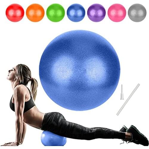 25CM Pilates Yoga Ball Exercise Anti-Pressure Explosion-Proof Gymnastics Balance Exercise Fitness Gym Home Yoga Core Training