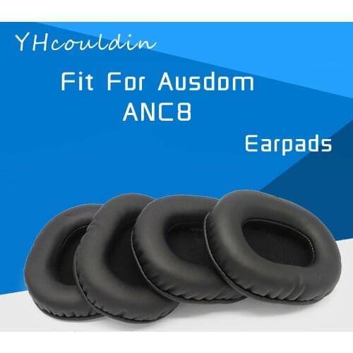 Earpads For Ausdom ANC8 Headphone Accessaries Replacement Ear Cushions Material