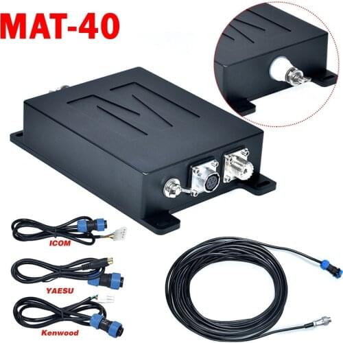MAT-40 120W Automatic Antenna Tuner HF Radio Short Wave ICOM YAESU Kenwood