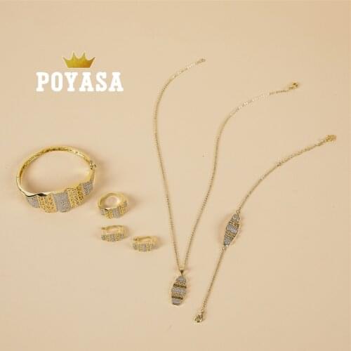 2020 June Caftan wedding jewelry set for women fashion jewelry set copper high quality jewelry set