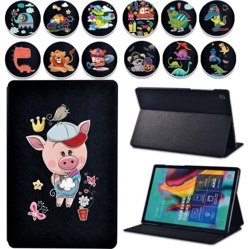 Leather Tablet Cover Case for Samsung Galaxy Tab A 10.1 T510/T515/T580/T585/Tab A 9.7 10.5/Tab E 9.6/Tab S5E 10.5/Tab S6 Lite