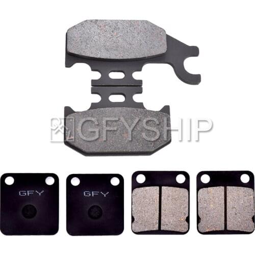 For SUZUKI LT-A 500 FK2 Vinson 4WD 2002 2003 2004 2005 2006 2007 Motorcycle Front Rear Brake Pads Brake Disks