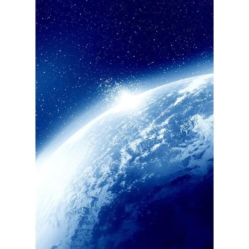 Planet Space Starry Universe Photographic Background Customized Backdrops for Baby Children Portrait Photobooth Photo Studio