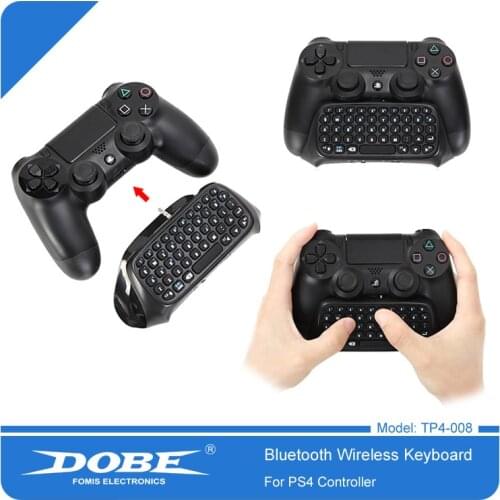 Gamepad Keyboard Joystick for PS4 controller keyboard Gaming Wireless Chatpad PlayStation Rechargeable Keyboard Game Controller