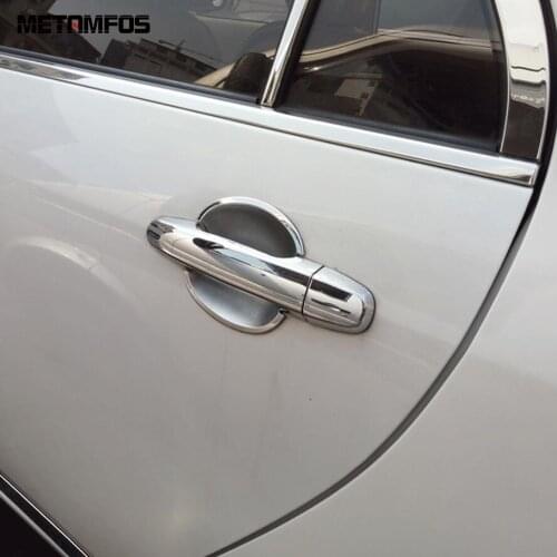 For Toyota RAV4 RAV 4 2006-2010 2011 2012 Chrome Door Handle Catch Cap Bowl Cover Trim Sticker Exterior Accessories Car Styling