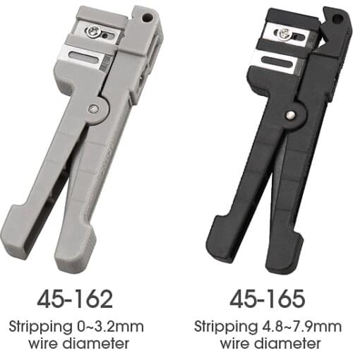 Free Shipping Fiber Optic Stripper FTTH Coaxial Cable Slitter 45-162/45-165 Optical Cable Stripper Combination Set