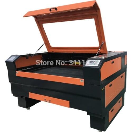 ROBOTEC 1390 Cnc Wood Acrylic Cutter Engraver Laser Cutting Machine with EFR 100W Laser Tube
