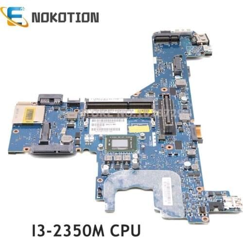 NOKOTION Laptop motherboard For DELL Latitude E6430S E6330 I3-2350M CPU CN-0VVT4M 0VVT4M QAL70 LA-7741P Mainboard
