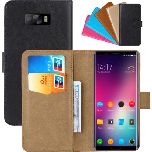 Luxury Wallet Case For Elephone P11 PU Leather Retro Flip Cover Magnetic Fashion Cases Strap
