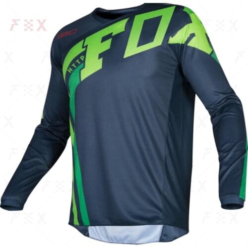 2020 Motorcycle Mountain Bike Team Downhill Jersey MTB Offroad DH MX Bicycle Locomotive Shirt Cross Country Mountain Bike Jersey