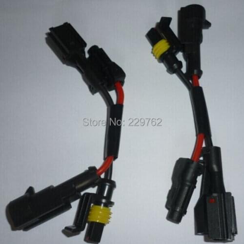 Shhworldsea HID AUTO HID xenon ballast small KET Adaptors HID bulb Connector cable base adaptors socket 4pcs/lot Free shipping