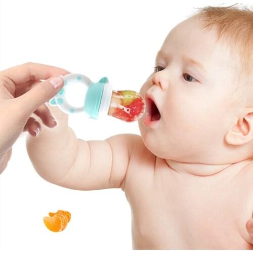Silicone Fresh Food Nibbler Pig Shape Baby Feeder Kids Boy Girl Fruit Nipples Feeding Safe Infant Baby Supplies Nipple Soother