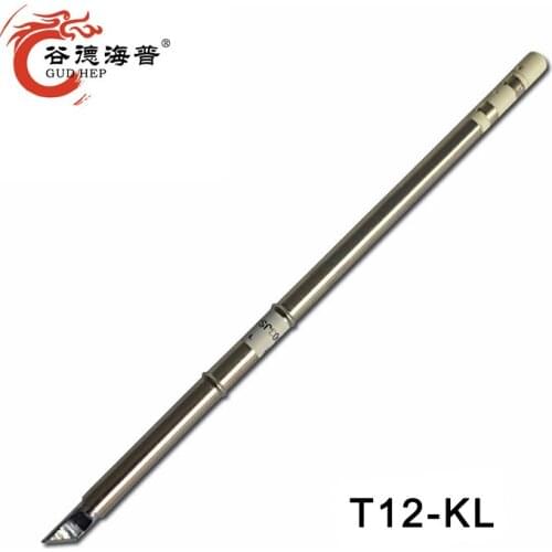 Gudhep T12-KL Replace Soldering Iron Tips for Hakko FX950 FX951 FM203 Soldering Rework Station FM2028 Iron Handle