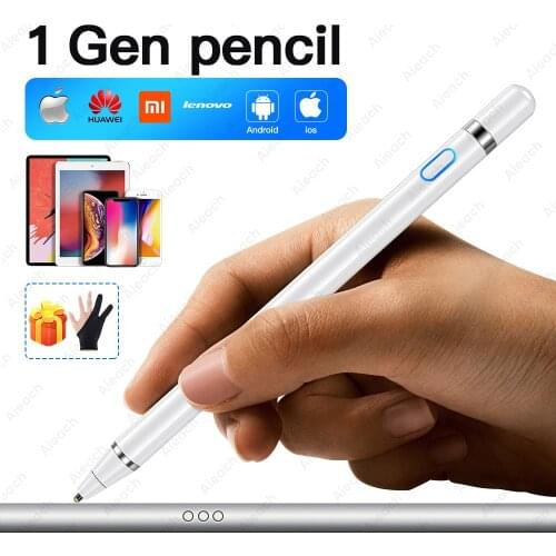 For Stylus Touch Pen For Apple iPad Pro 11 12.9 10.5 9.7 miini 5 Air Smart Capacitance Pencil For iPhone Huawei Xiaomi Tablet