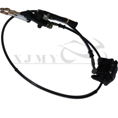 1 set of rear foot hydraulic disc brakes suitable for 168F 200F 50cc110cc 150cc kart off-road vehicle golf cart scooter parts