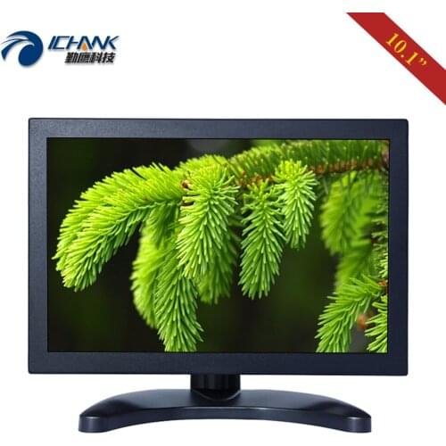 ZB101TN-59/10.1" inch 1280x800 720p Built-in Speaker Metal Case HDMI AV BNC VESA 75x75mm Base Type PC Monitor LCD Screen Dispaly