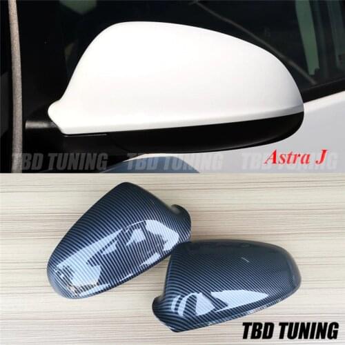 Carbon Fiber Look Mirror Cover For Opel Vauxhall Holden Astra H J K 2004 2005 - 2010 2011 2012 2013 2014 2015 - 2019 Astra