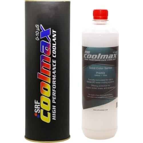 SRF Coolmax - Computer Coolant Liquid Solid Color White - 1000ml