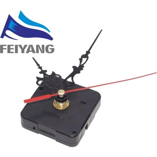1PCS HQ3268 Professional And Practical Quartz Wall Clock Movement Mechanism DIY Repair Tool Parts Kit with Red Hands