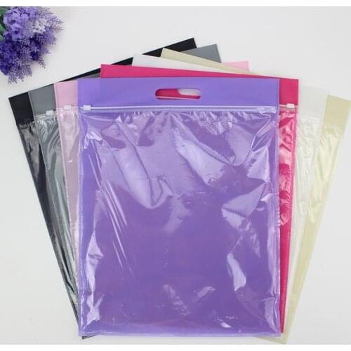 50pcs/lot-35*40+5cm Non-woven zipper bag Gift handbag Travel storage bag clothing bags