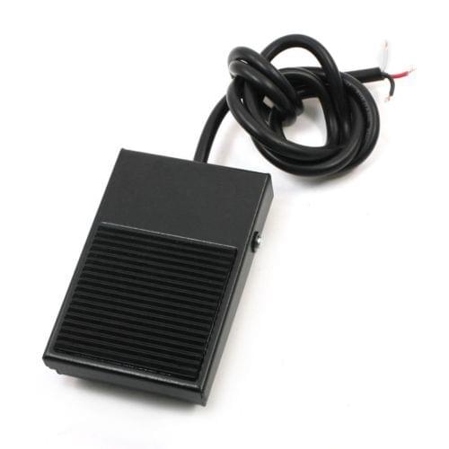 AC250V 10A Momentary Power Foot Pedal Switch for CNC Industrial 1M Calbe