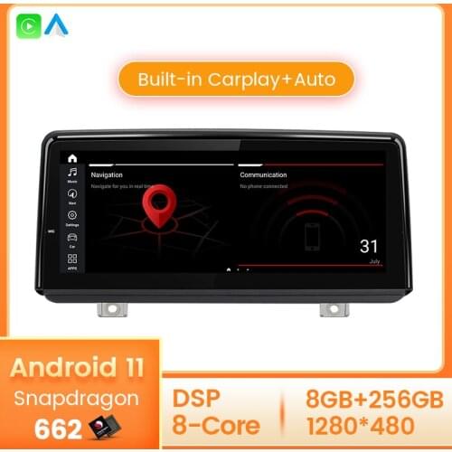 Navifly 8G+256G Android 11 Car Radio Multimedia For BMW 2 series F45 F46 F87 NBT EVO system 2013-2019 GPS Navigation DSP carplay