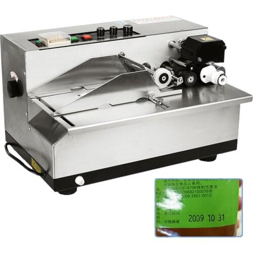Automatic Ink Wheel Coding Machine Production Date Shelf Life Printer MY-380F