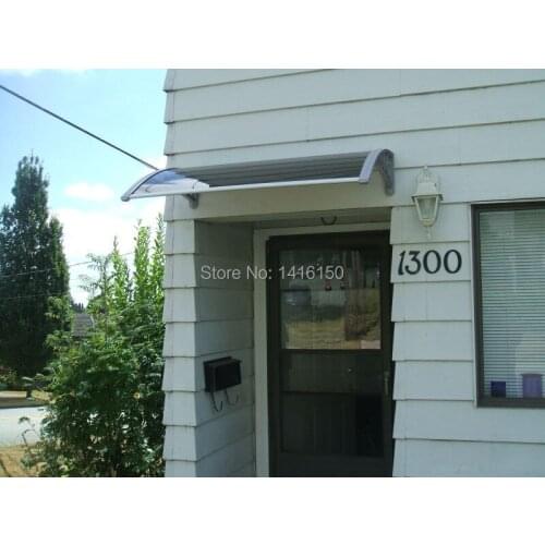 DS100120, depth100cm,width120cm,easy to install DIY polycarbonate canopy,door and window awning