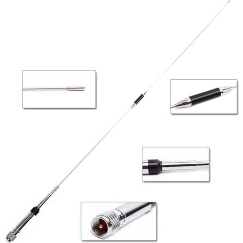 NAGOYA NL-770R Dual Band VHF/UHF 144/430MHz 3.0/5.5 dBi High Gain Amateur Car Radio Mobile/Station Antenna SL16-J/M Male PL-259