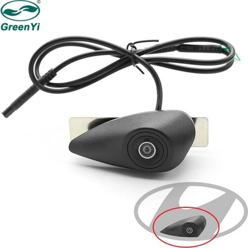 GreenYi 3 Size Fisheye Car Front View Camera for Hyundai Series Firm installation Night Vision Vehicle CCD Chip Logo Camera