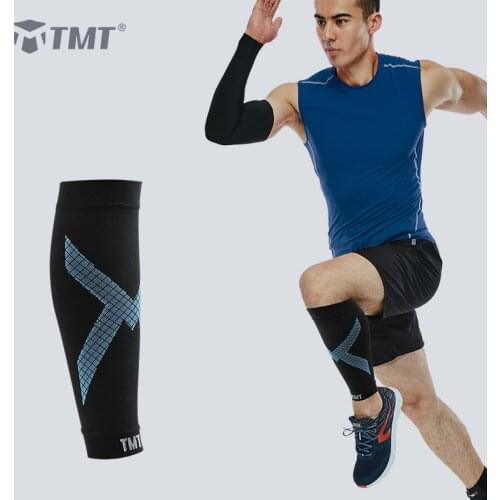 TMT Calf Compression Sleeves Support Brace Basketball Football Soccer Cycling Legs Warmers Shin Splints Leg Elastic Sleeve 1pc
