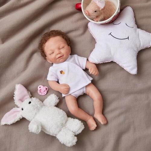 2020 11'' AVANI DOLL Full Body Silicone Mini Reborn Baby Doll Newborn Baby Doll Girl